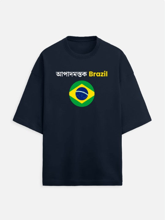 Bengali Oversized Graphic T-Shirt | আপাদমস্তক Brazil