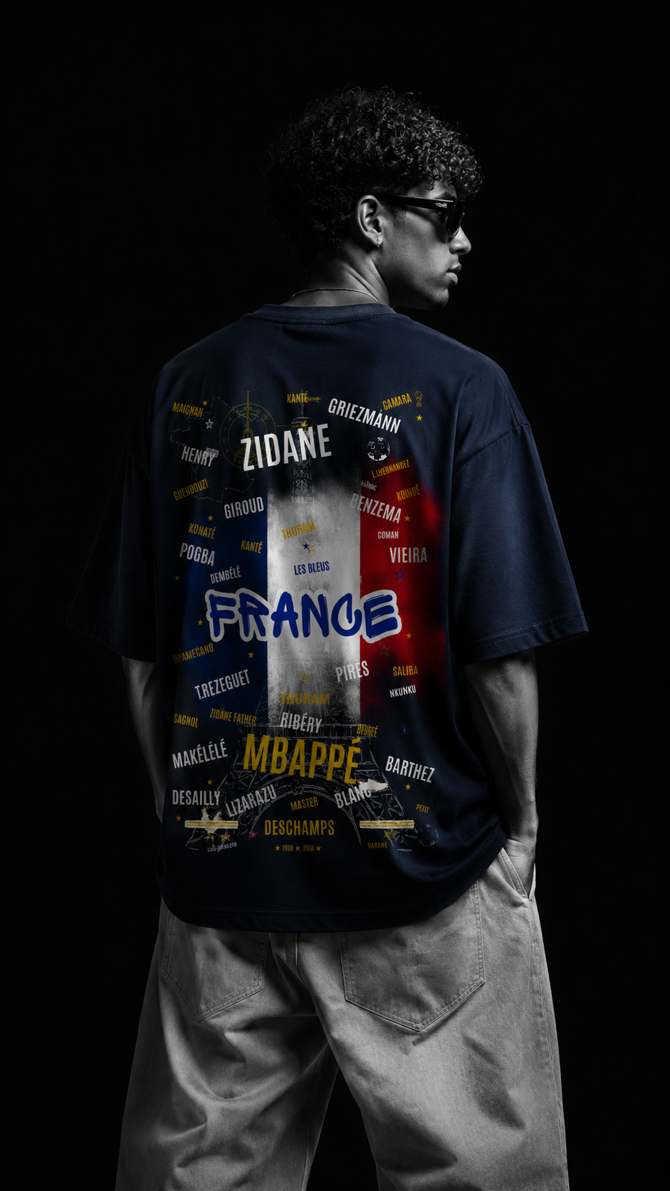 France legends Oversized Tee