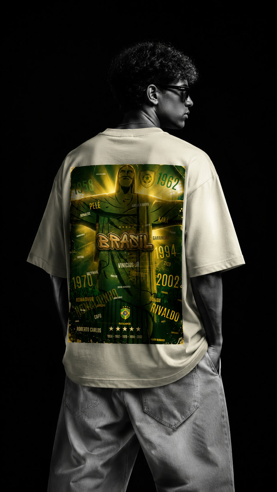 Brazil Legends Oversized Tee
