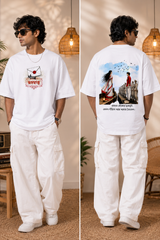 আগমনী | A Letter Left Unsaid Bengali Oversized T-Shirt